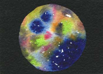 "Nebula 2623A" by Ron Baeseman, Madison WI - Watercolor